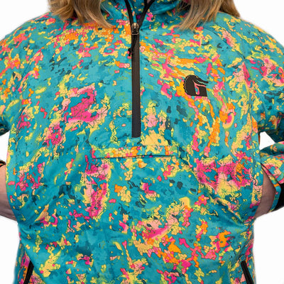 Gator Wader Waterproof 1/2 Zip Bog Hoodie | Womens - 7 Burst