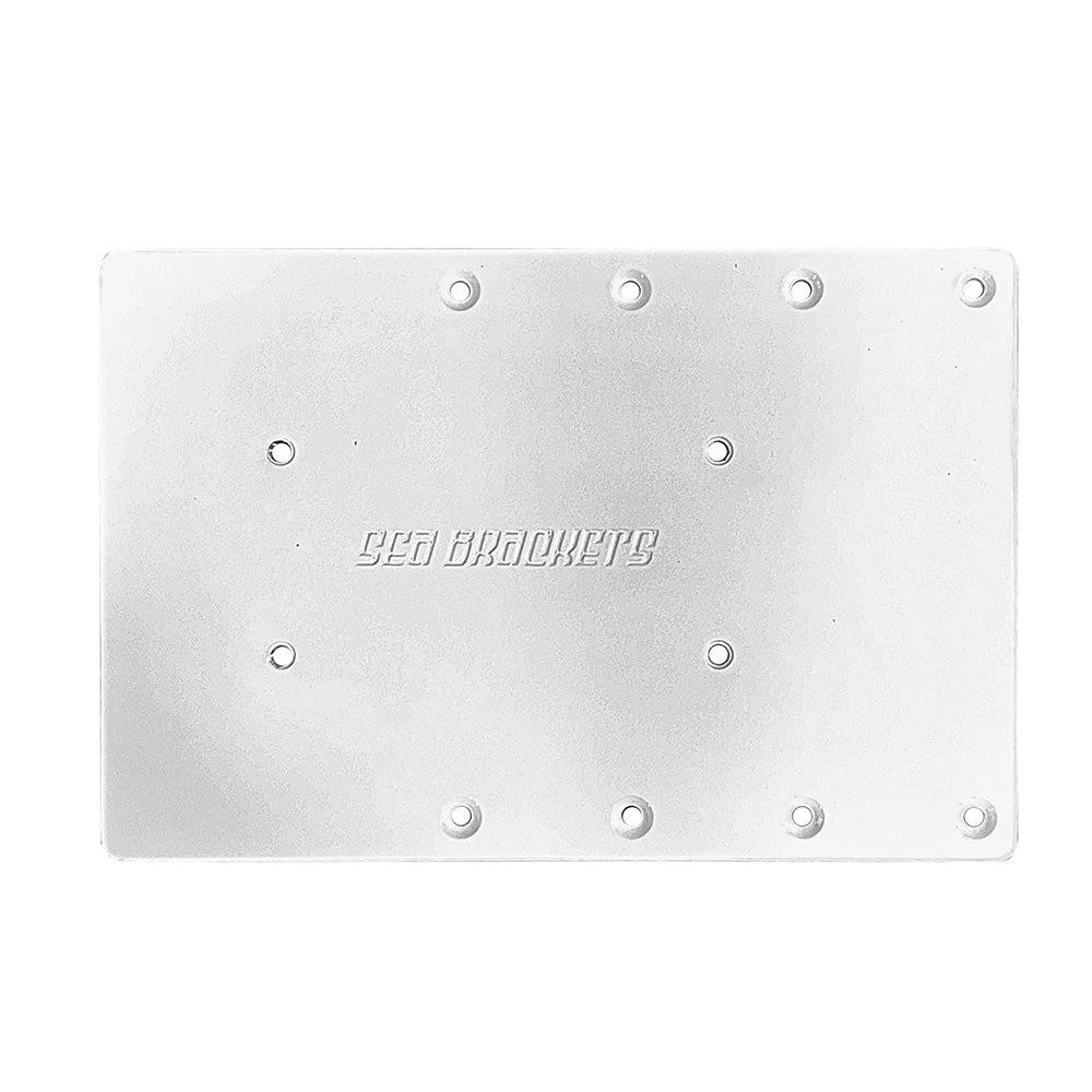 Sea Brackets 12" Straight Trolling Motor Plate f/Garmin Force® Kraken