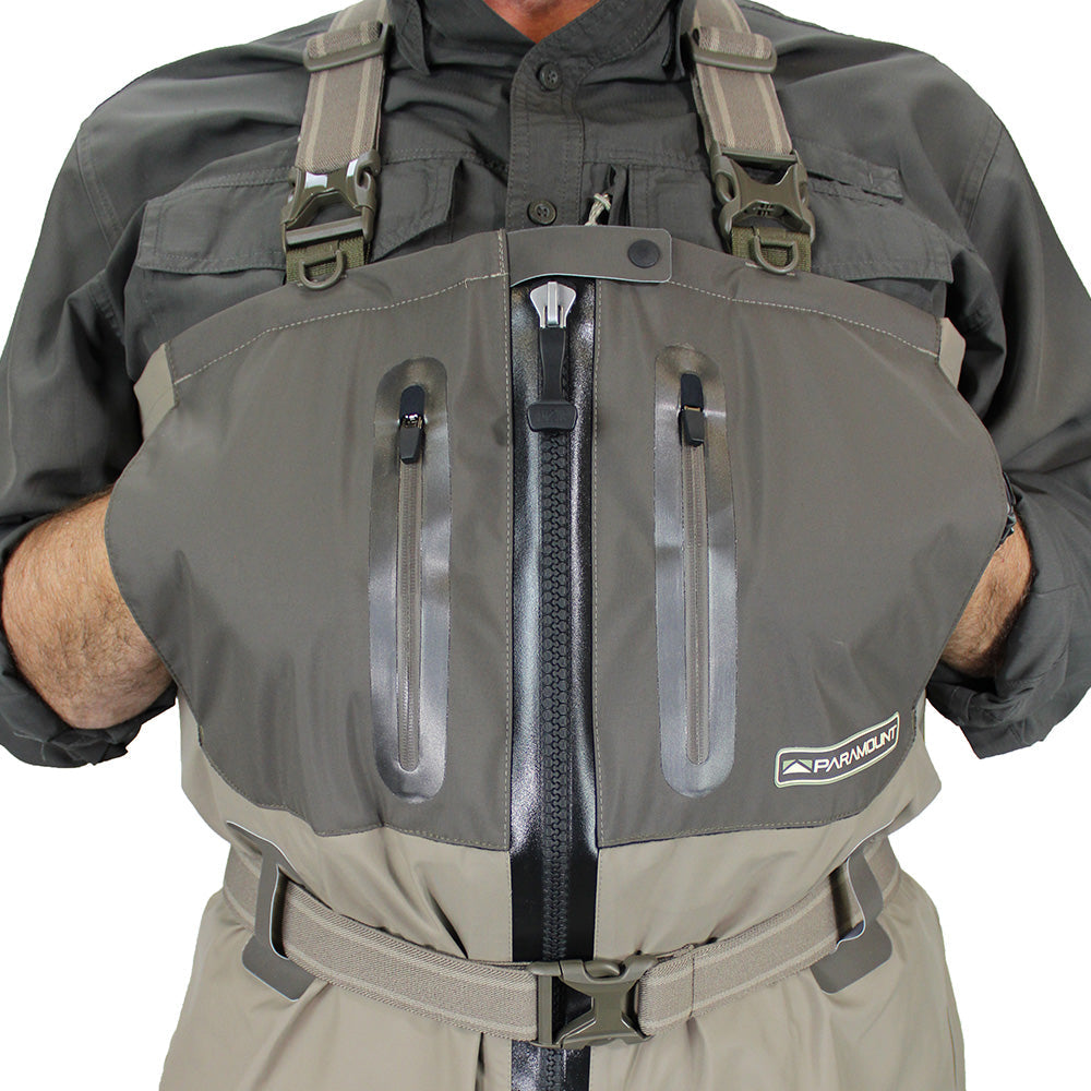 Paramount Outdoors DEEP EDDY Zippered Breathable Chest Wader