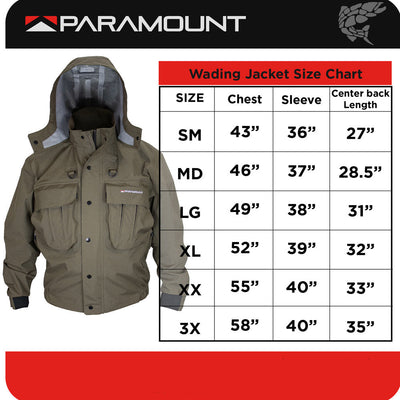 Paramount Outdoors Deep Eddy Waterproof Wading Jacket