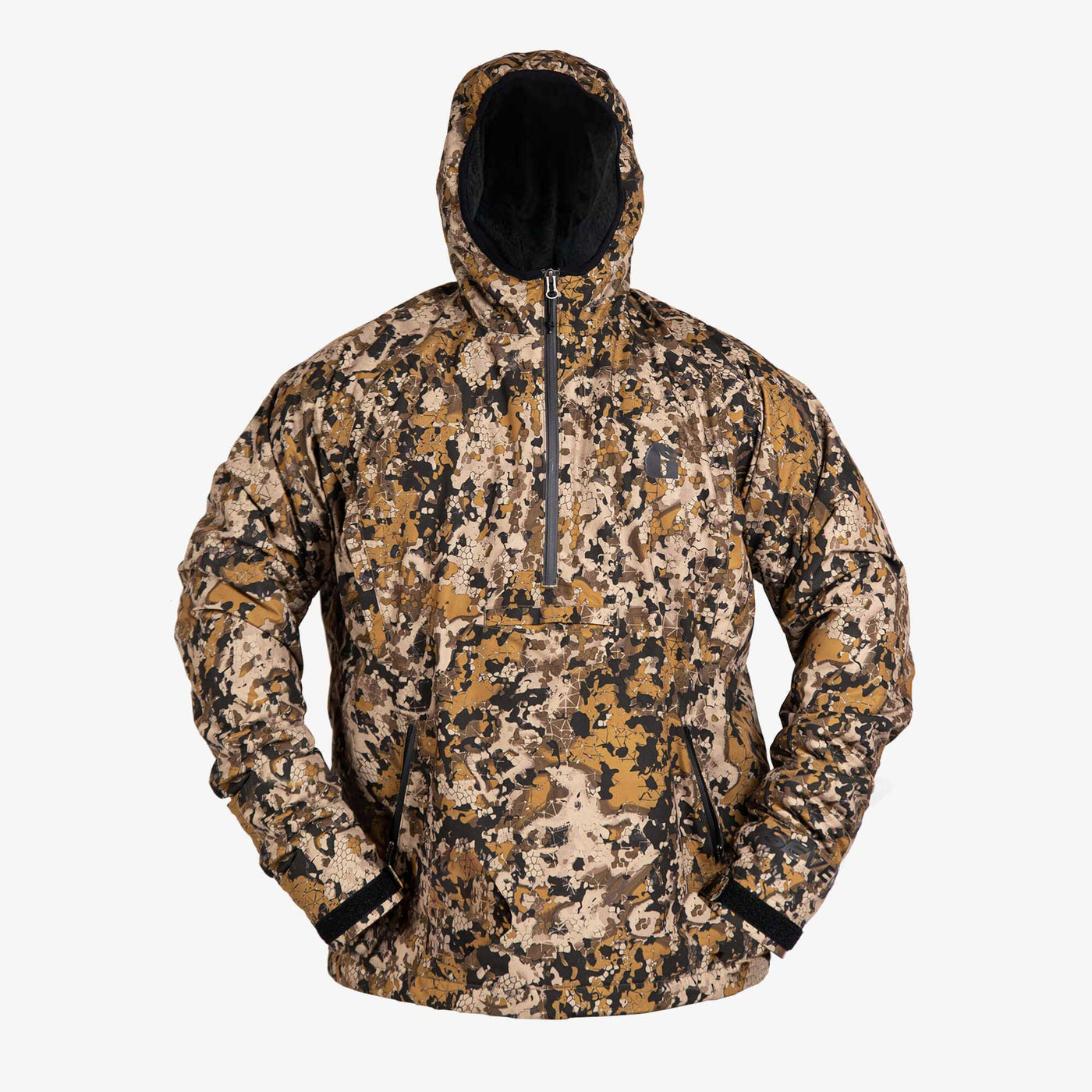 Gator Wader Waterproof 1/2 Zip Bog Hoodie | Mens - 7 Brown