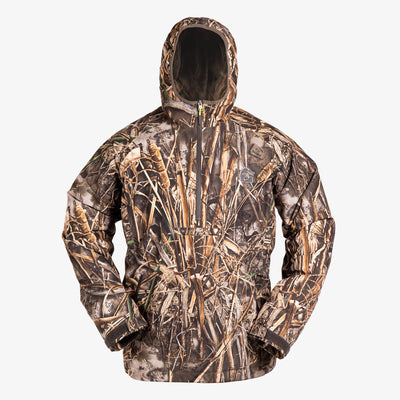 Gator Wader Waterproof 1/2 Zip Bog Hoodie | Mens - Realtree Max-7