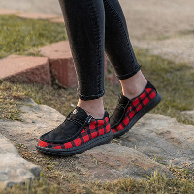 Gator Wader Camp Shoes | Womens - Buffalo Plaid