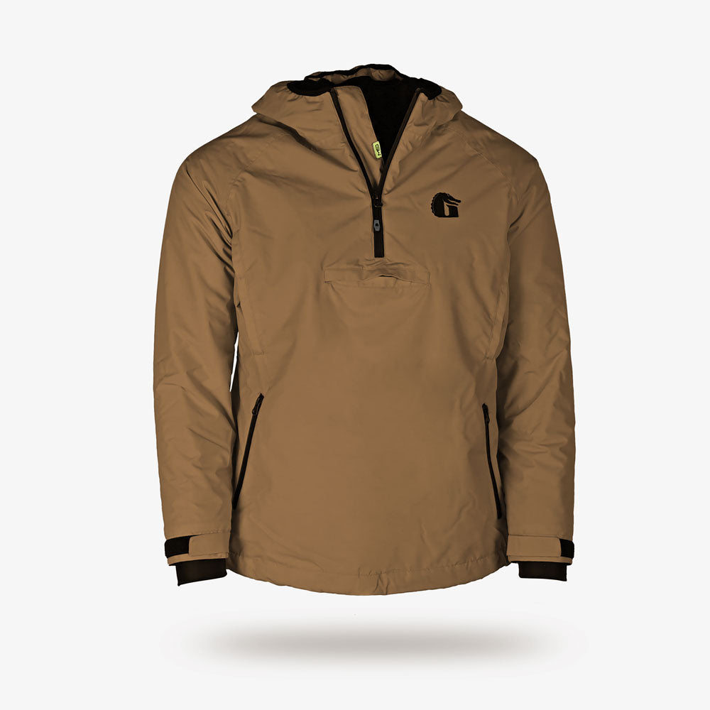 Gator Wader Waterproof 1/2 Zip Bog Hoodie | Mens - Dirt