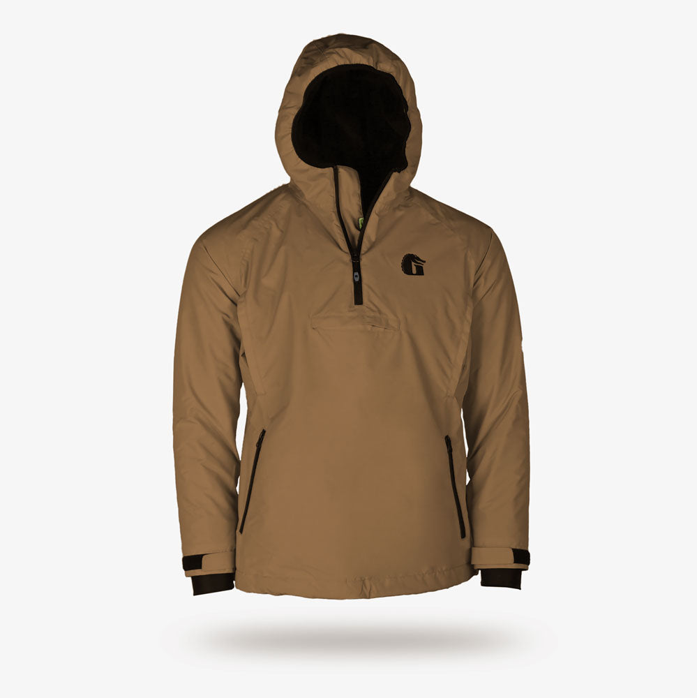 Gator Wader Waterproof 1/2 Zip Bog Hoodie | Mens - Dirt