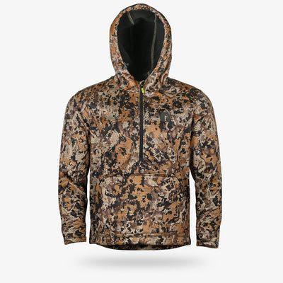 Gator Wader Catahoula 1/2 Zip Hoodie | Mens - 7 Brown