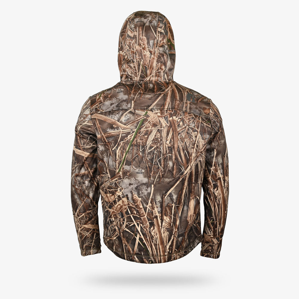 Gator Wader Catahoula 1/2 Zip Hoodie | Mens - Realtree Max-7