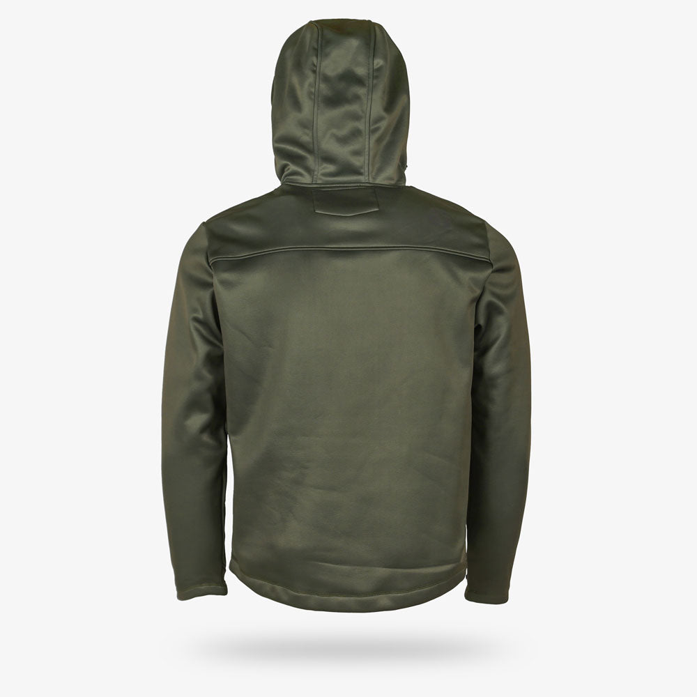 Gator Wader Catahoula 1/2 Zip Hoodie | Mens - Olive