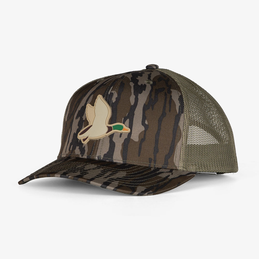 Trucker Hat | Mallard - Mossy Oak Original Bottomland Angle View