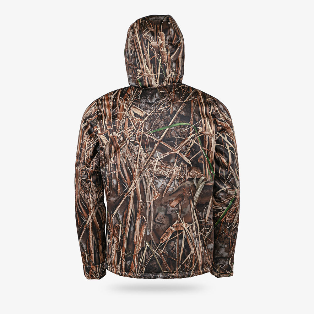 mens highball hoodie in Realtree Max-7 - back view