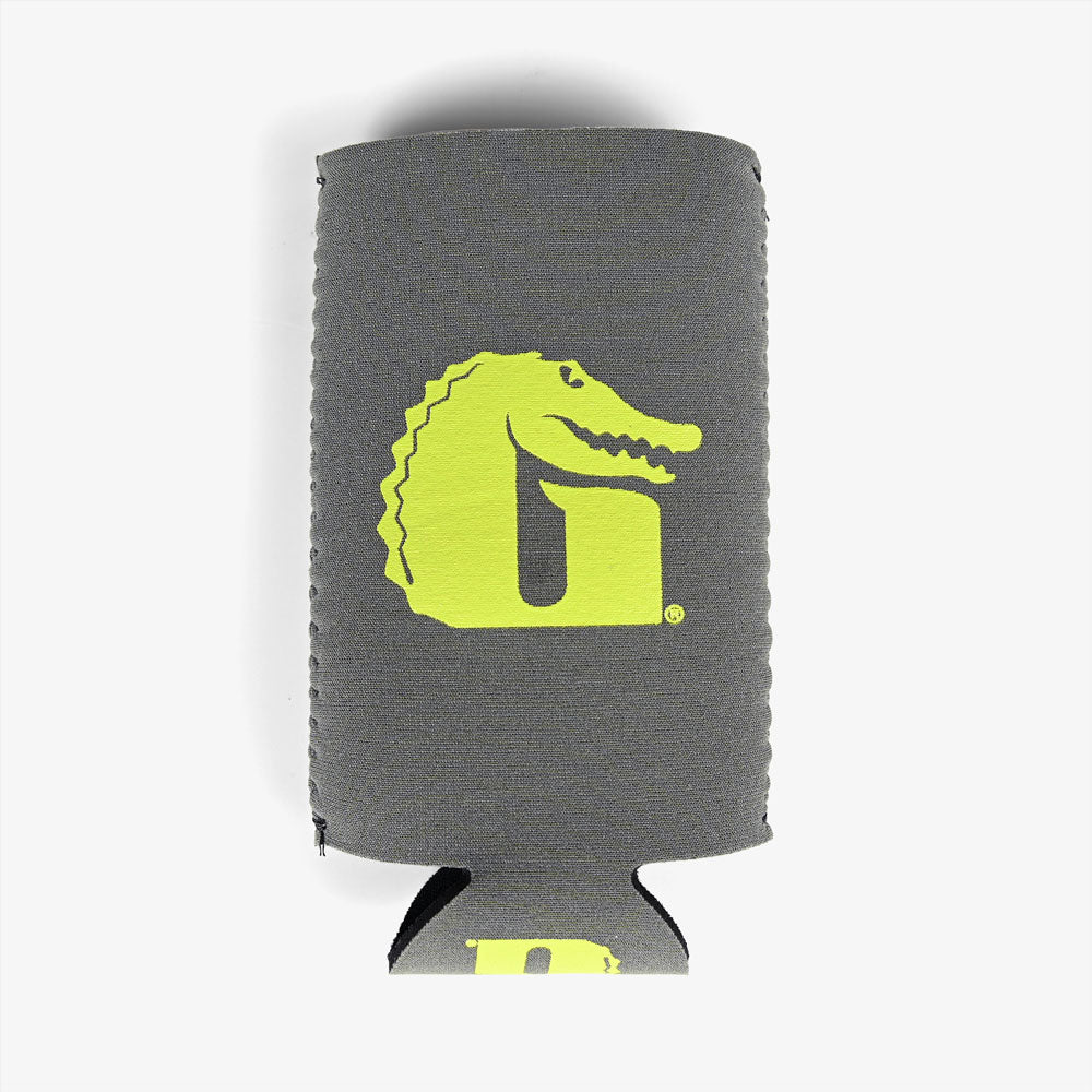 Gator Wader Slim Koozie | Charcoal