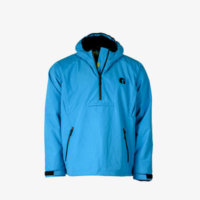 mens bog hoodie in blue - front 2 view