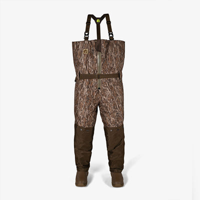 men's omega zip wader mossy oak bottomland main view