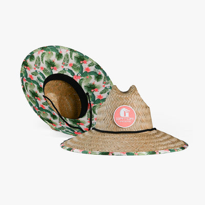 straw hat in tropics main view