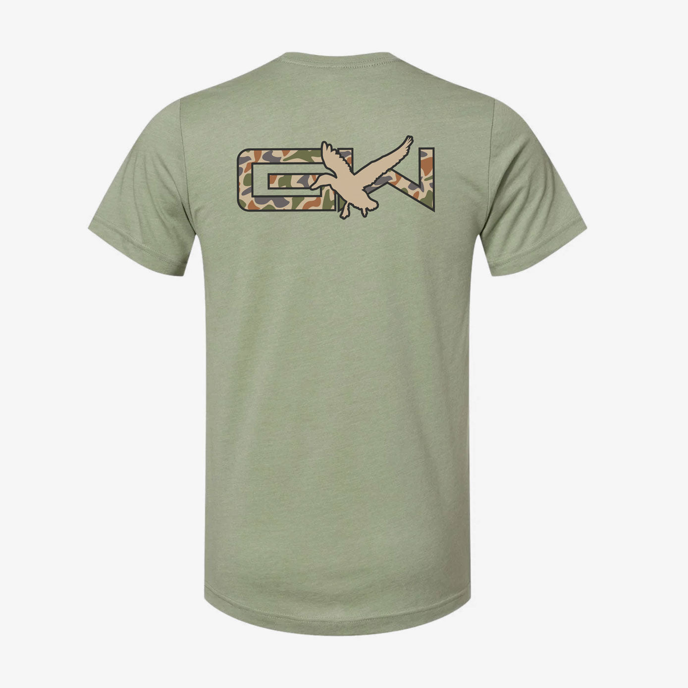 Gator Wader GW Flight Old School Graphic Tee | Heather Green