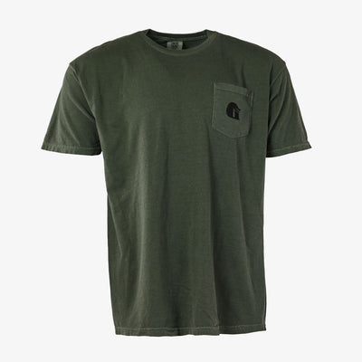 Gator Wader Turkey Strut Graphic Tee | Military Green