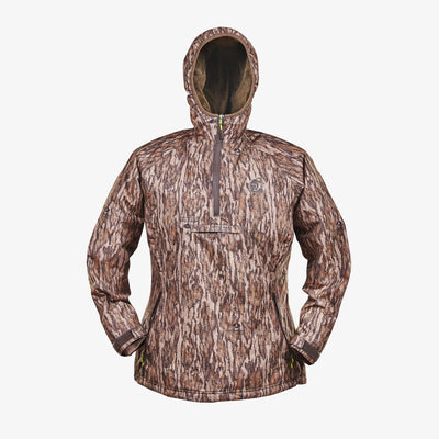 Gator Wader Waterproof 1/2 Zip Bog Hoodie | Womens - Mossy Oak Bottomland