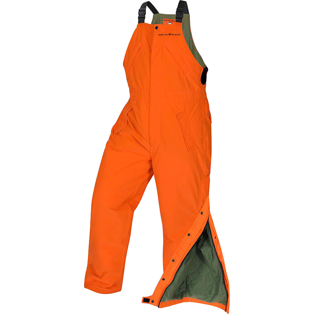 Arctic Shield Classic Elite Bibs Blaze Orange Large