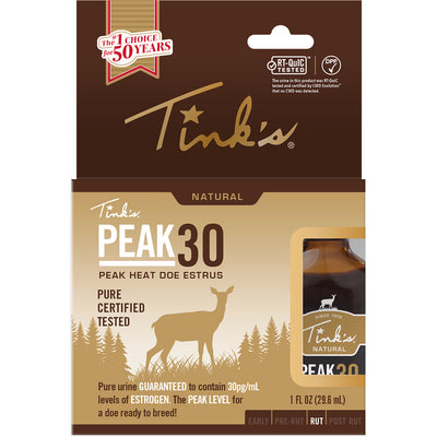 Tinks Premium Estrus Glass Bottle 1 Oz.