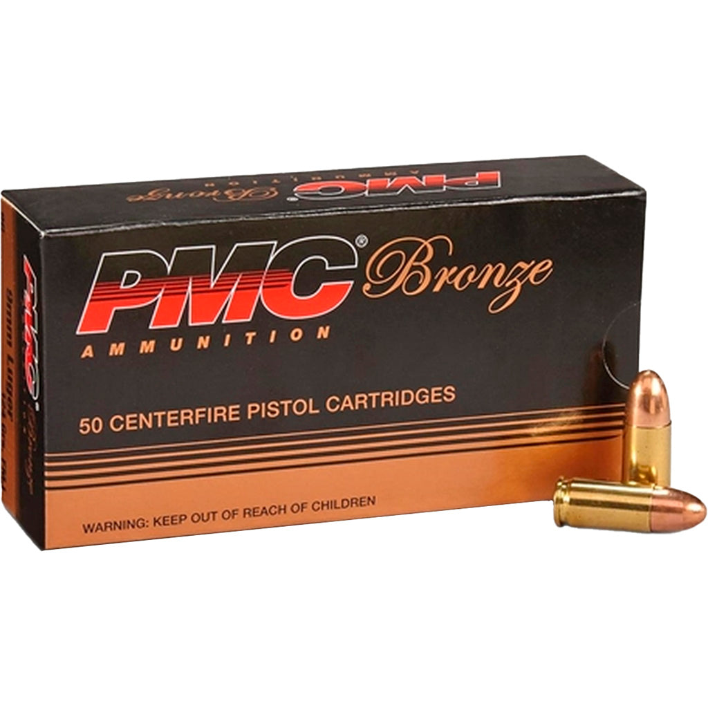 Pmc Bronze Pistol Ammo 9mm Luger 147 Gr. Fmj 50 Rd.