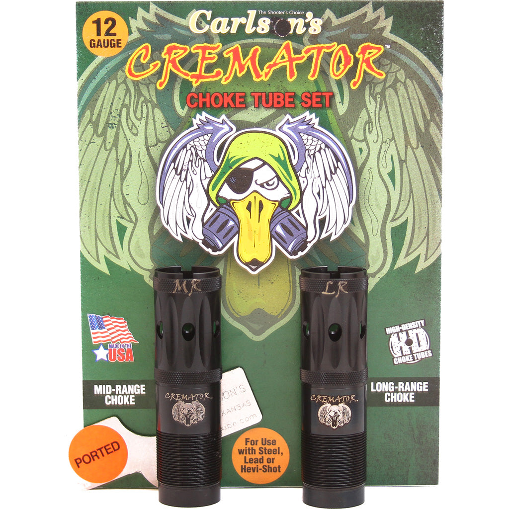 Carlsons Cremator Ported Choke 12 Ga. Winchester Mr, Lr 2 Pk.