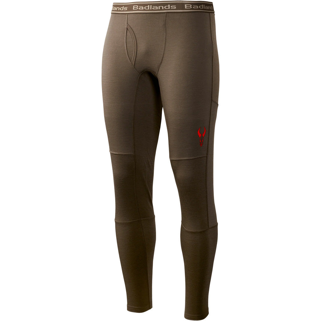 Badlands Pecora Heavyweight Merino Leggings Mud Medium