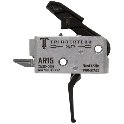 Trigger Tech Ar15 Duty Two Stage Triggers Black Flat