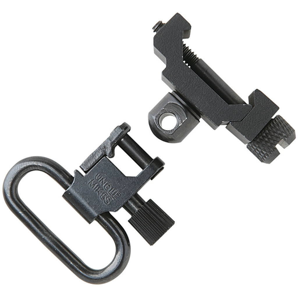 Uncle Mike's Qd Swivels Picatinny Swivel Attachment Fixed Black