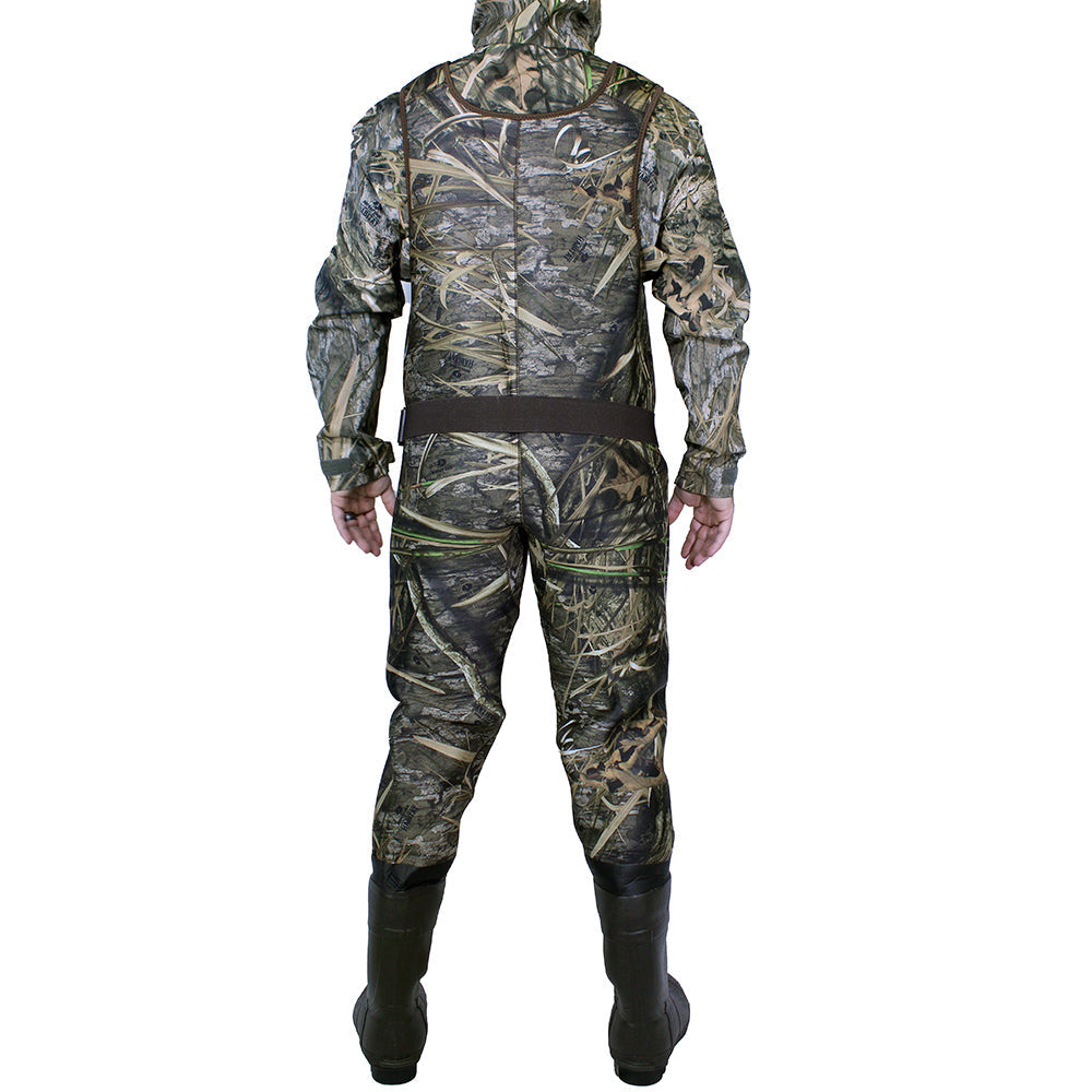 Paramount Outdoors BAYOU 3.5mm Neoprene Camo Chest Wader 600g Boots