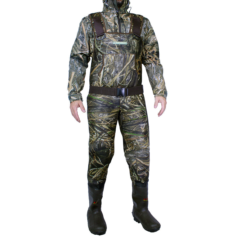 Paramount Outdoors BAYOU 3.5mm Neoprene Camo Chest Wader 600g Boots