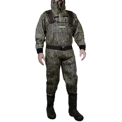 Paramount Outdoors BAYOU 3.5mm Neoprene Camo Chest Wader 600g Boots