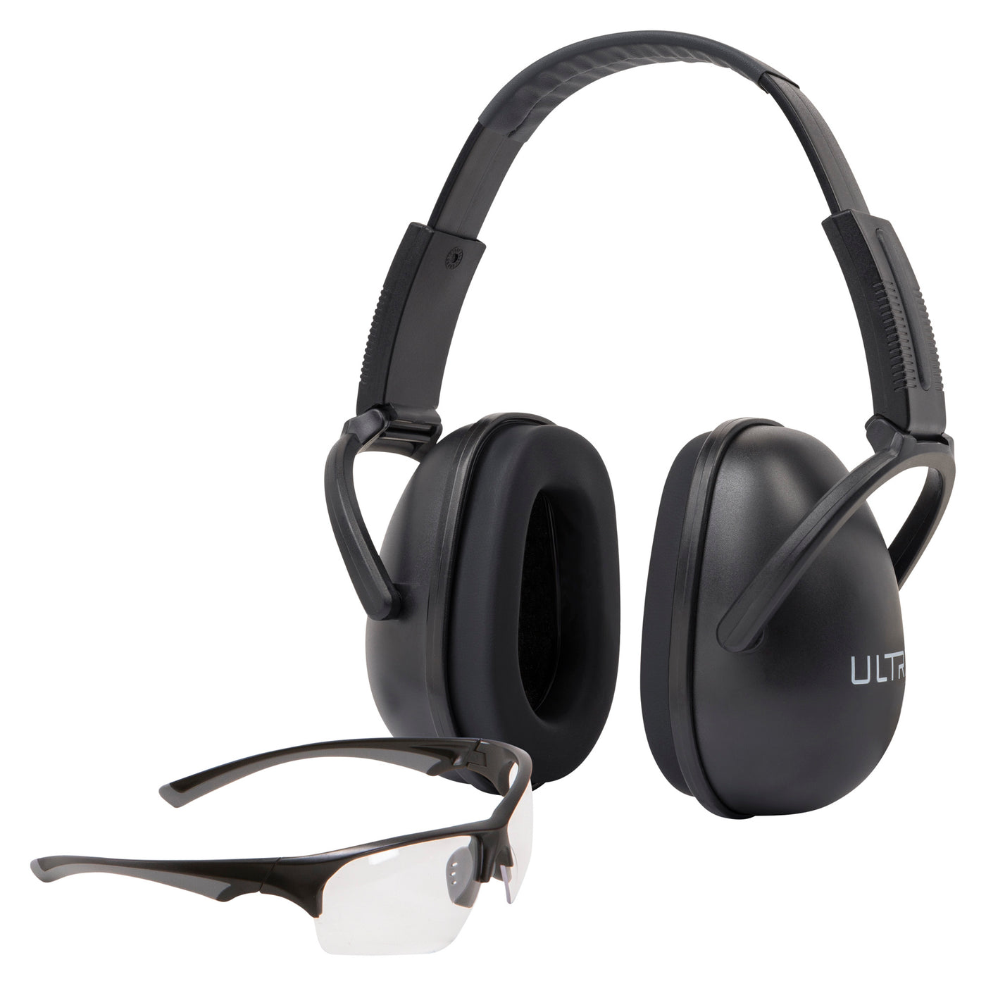 Ultrx Blocker Ear And Eye Protection Combo Black