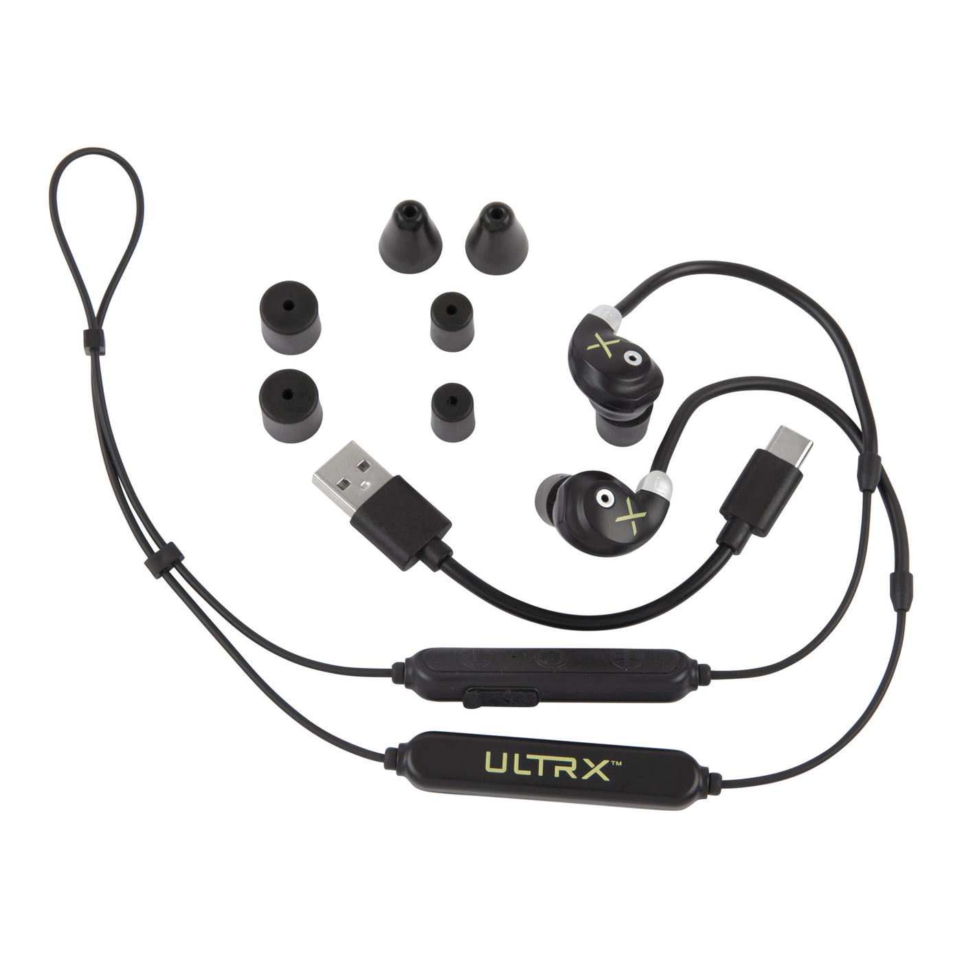 Ultrx Bionic Fuse Bluetooth Around The Neck Earbuds