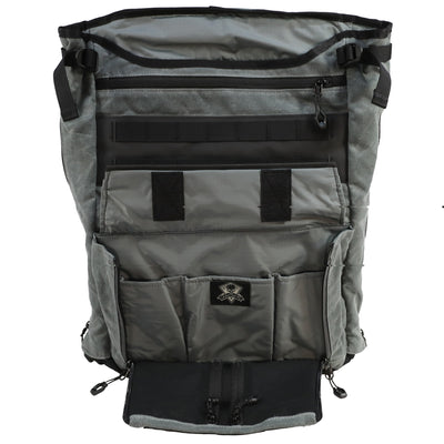 Grey Ghost Gear Gypsy Pack 2.0 - Waxed Canvas Charcoal