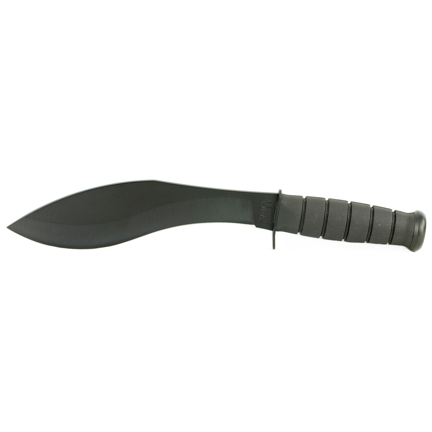 KA-BAR Combat Kukri Fixed 8.5 in Black Blade Kraton Handle