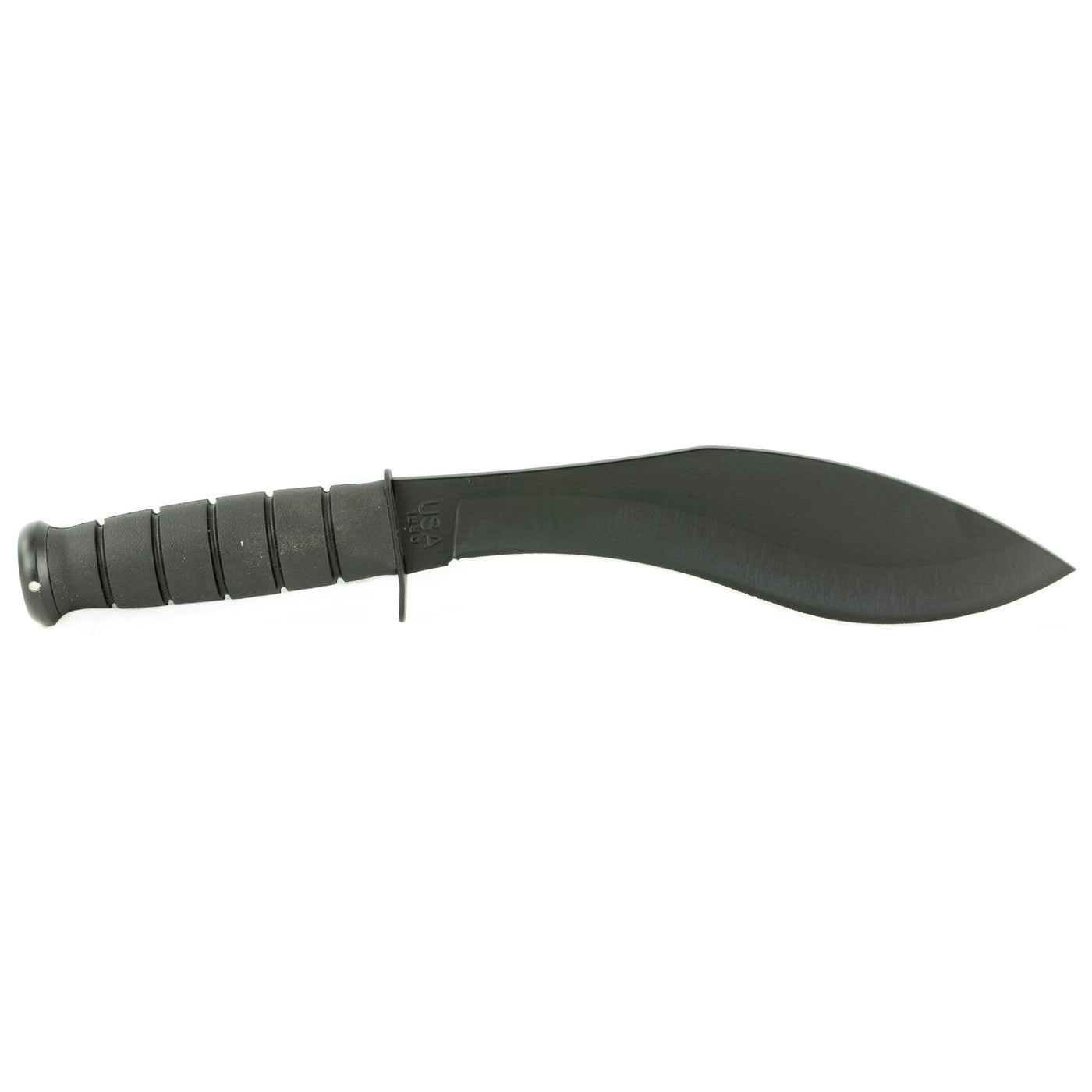 KA-BAR Combat Kukri Fixed 8.5 in Black Blade Kraton Handle