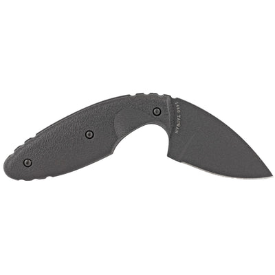 Ka-bar Tdi Knife Plain Edge - 2.3125" W/sheath Black