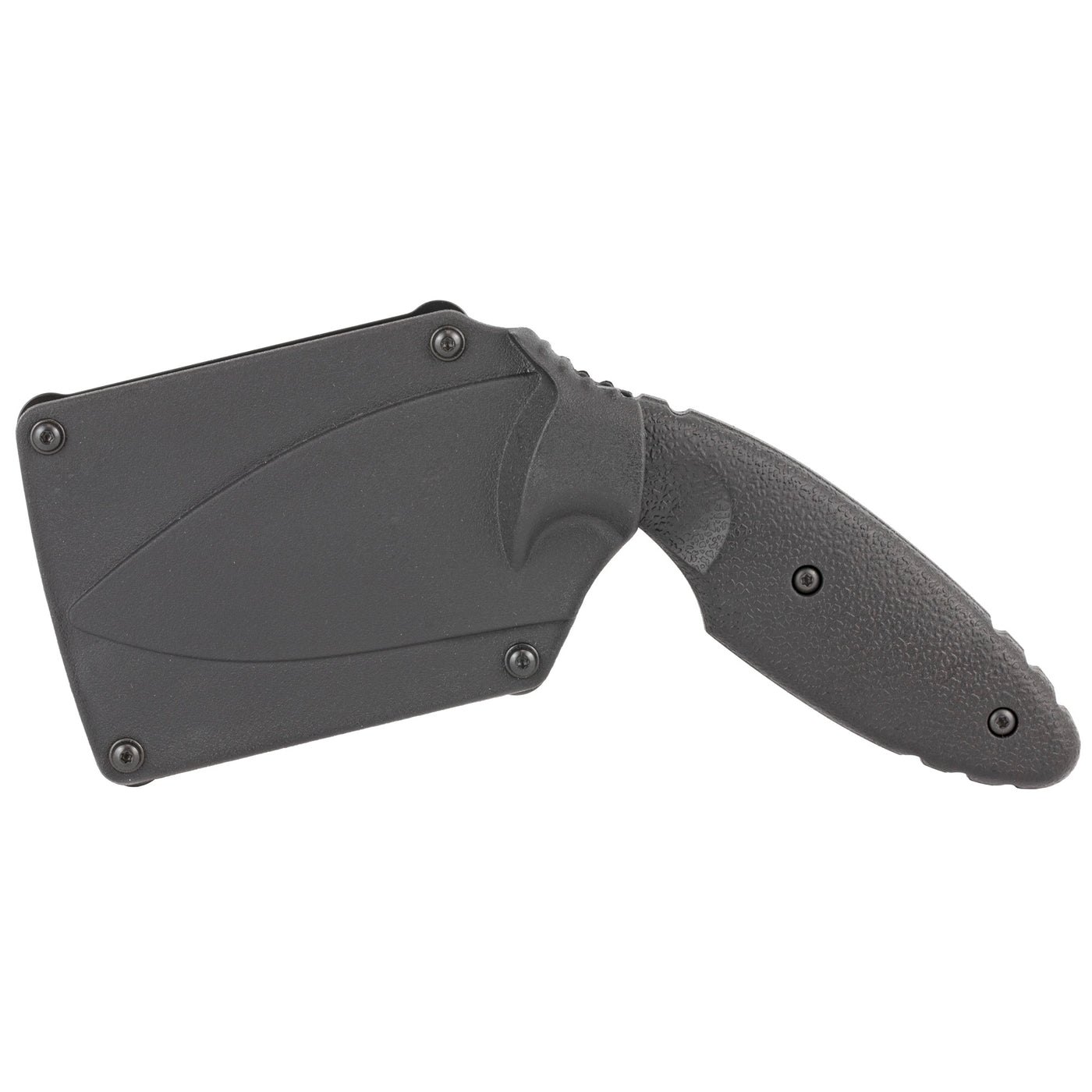 Ka-bar Tdi Knife Plain Edge - 2.3125" W/sheath Black