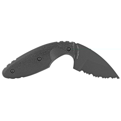 Ka-bar Tdi Knife 2.31" - Serrated W/sheath Black