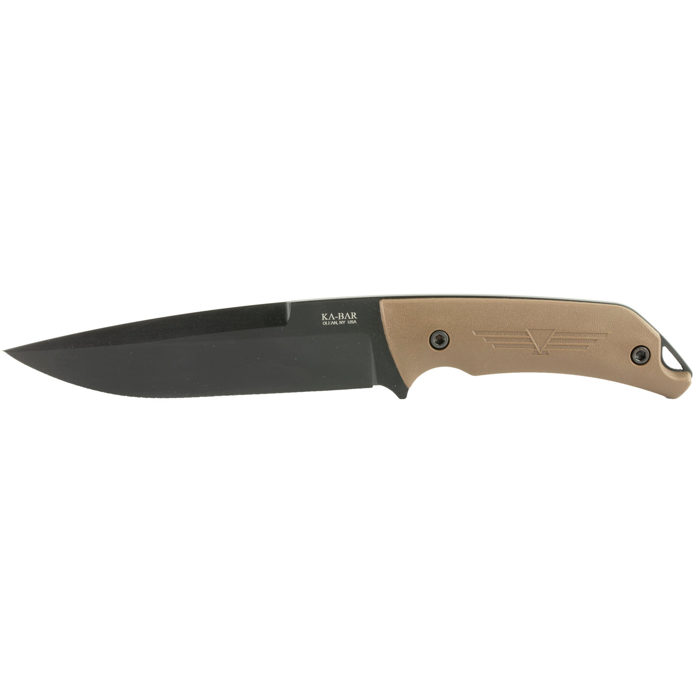 KA-BAR Turok Fixed 6.25 in Blade Coyote Polymer Handle