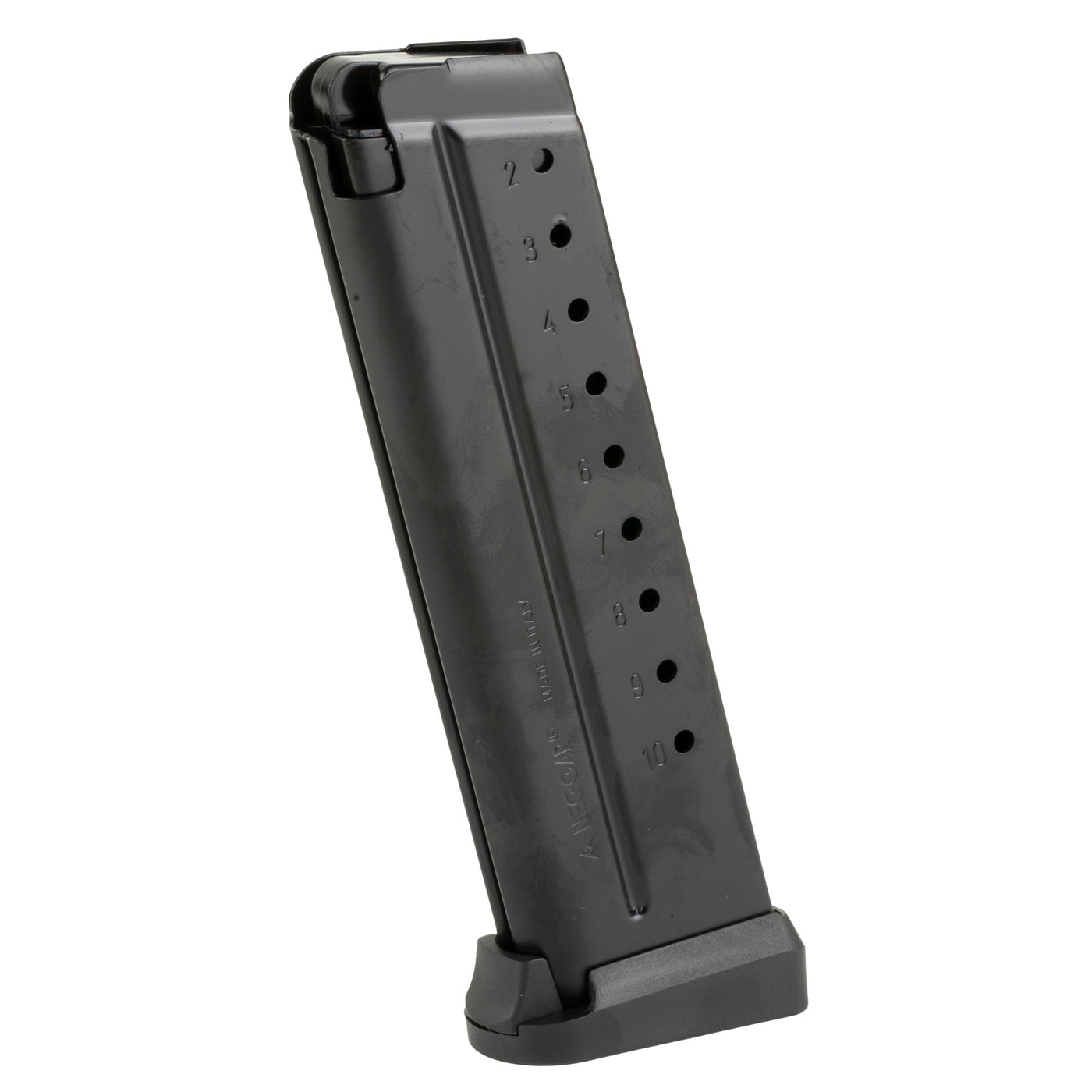 Mec-Gar 1911 9mm 10rd Anti-Friction w Plastic Floorplate Mag