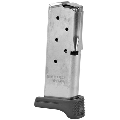 Beretta Magazine Apx Carry 9mm - 6rd Stainless Steel