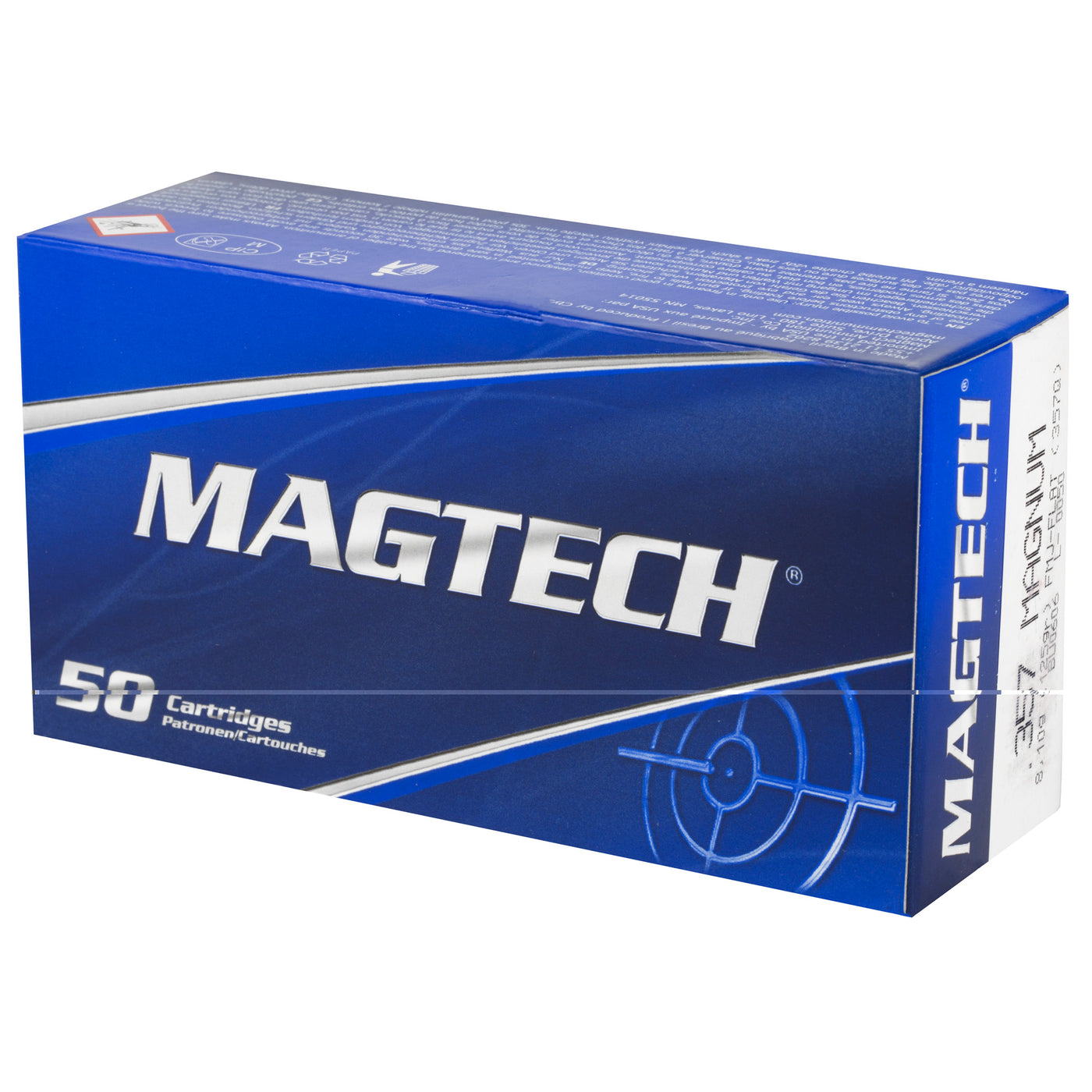 Magtech 357 Mag 125 Fmj Flat 50/1000