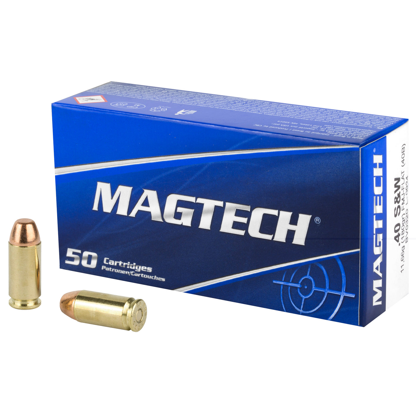 Magtech 40 Sw 180gr Fmj-fp - 50rd 20bx/cs