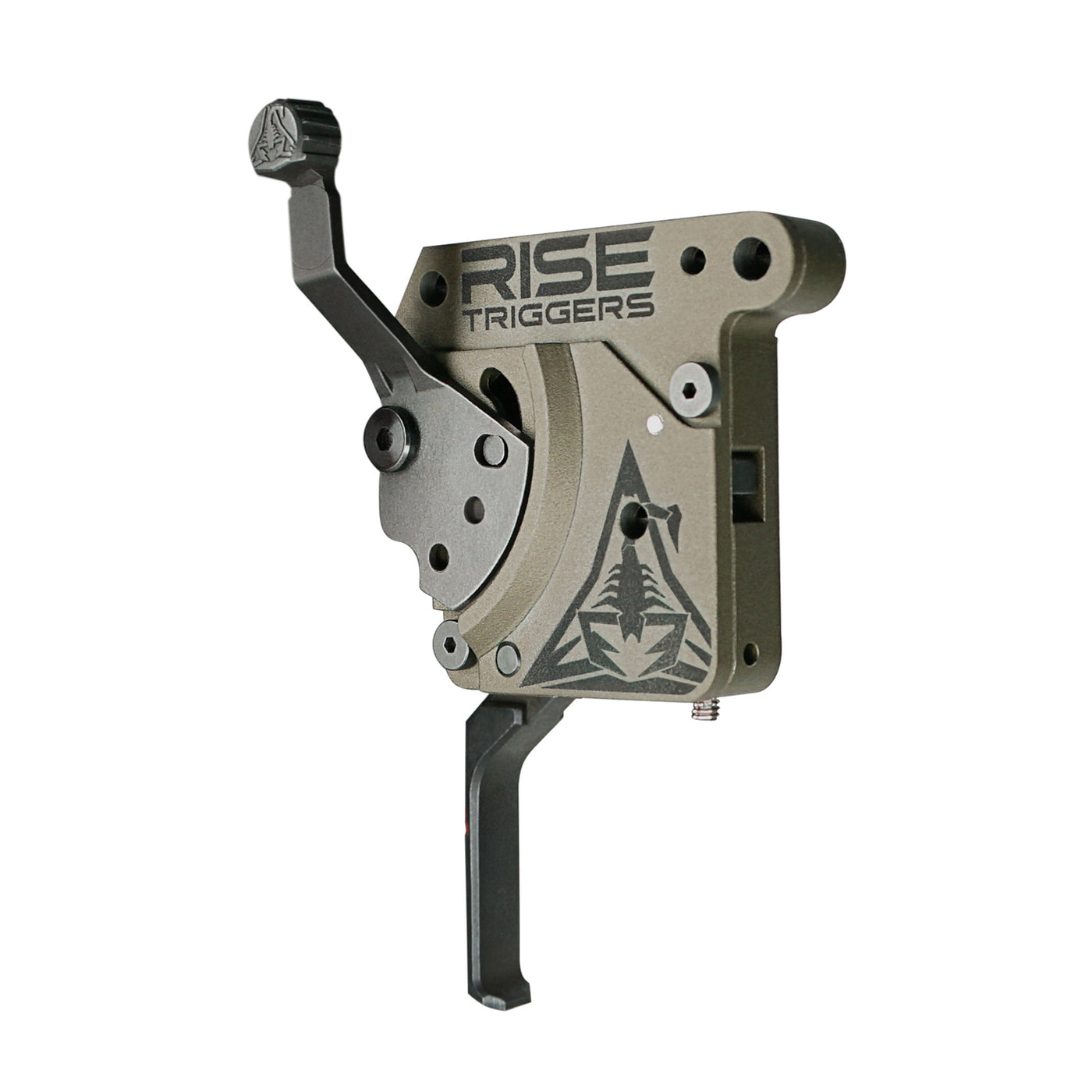 Rise Trigger Reliant Pro Rem - 700 1-3lb Pull Flat W/bolt Rls