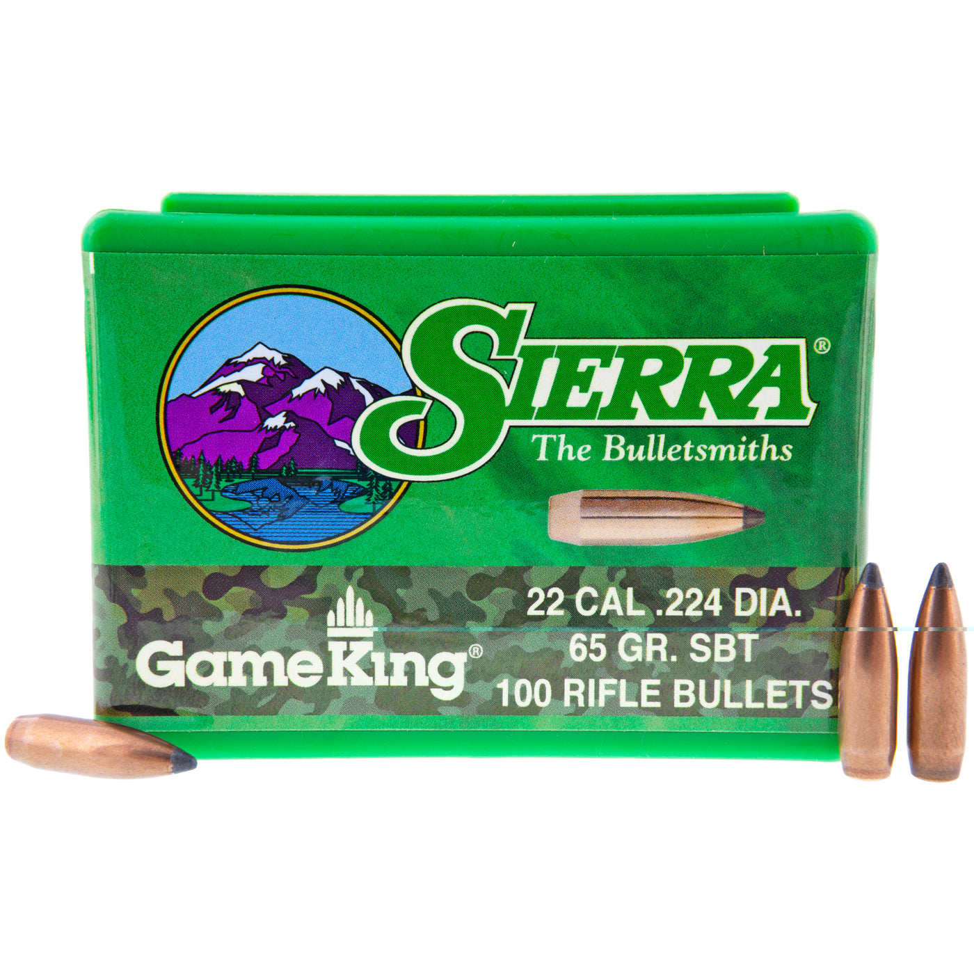 Sierra Bullets .22cal .224 - 65gr Sbt 100ct