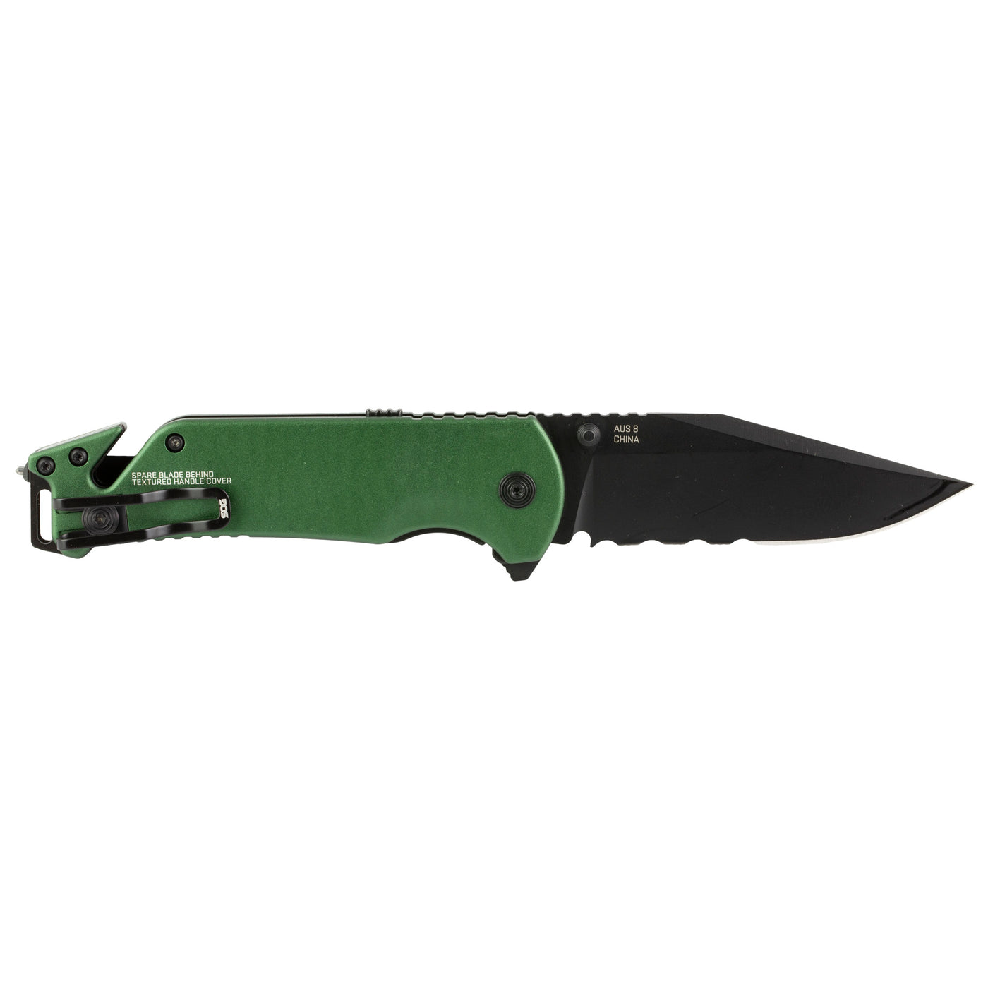 Sog Escape Atk 2.0 3.4" Blk/grn