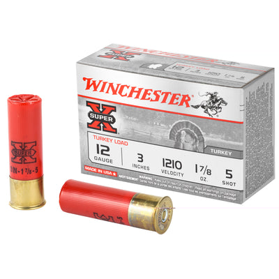 Winchester Super-x Turkey Load 12 Ga. 3 In. 1 7/8 Oz. 5 Shot 10 Rd.