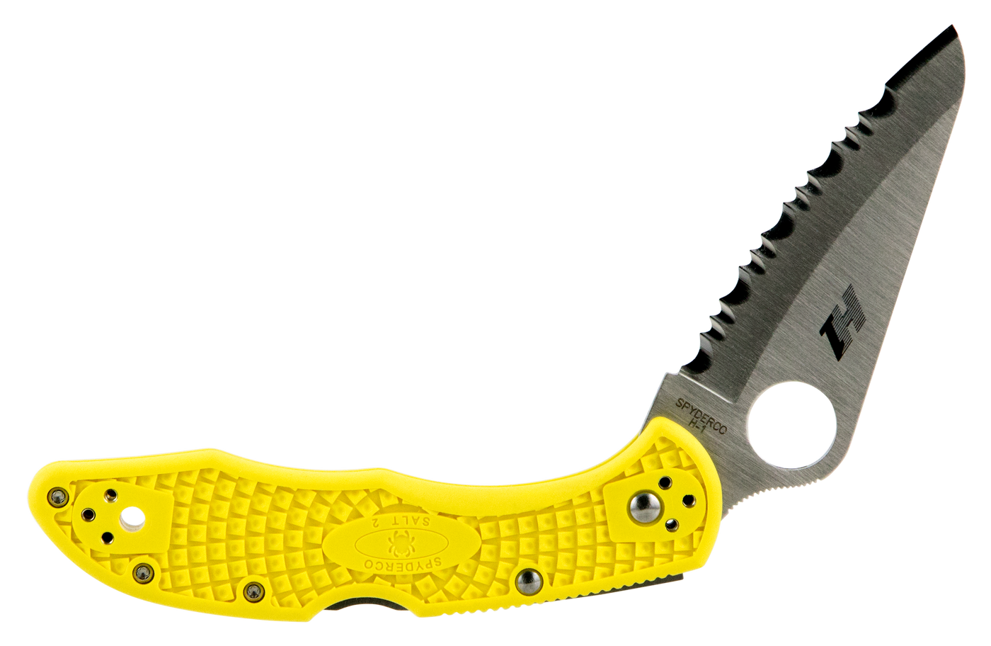 Spyderco Salt 2, Spy C88syl2        Salt 2  Ser   Clpnt    3.00 Yel