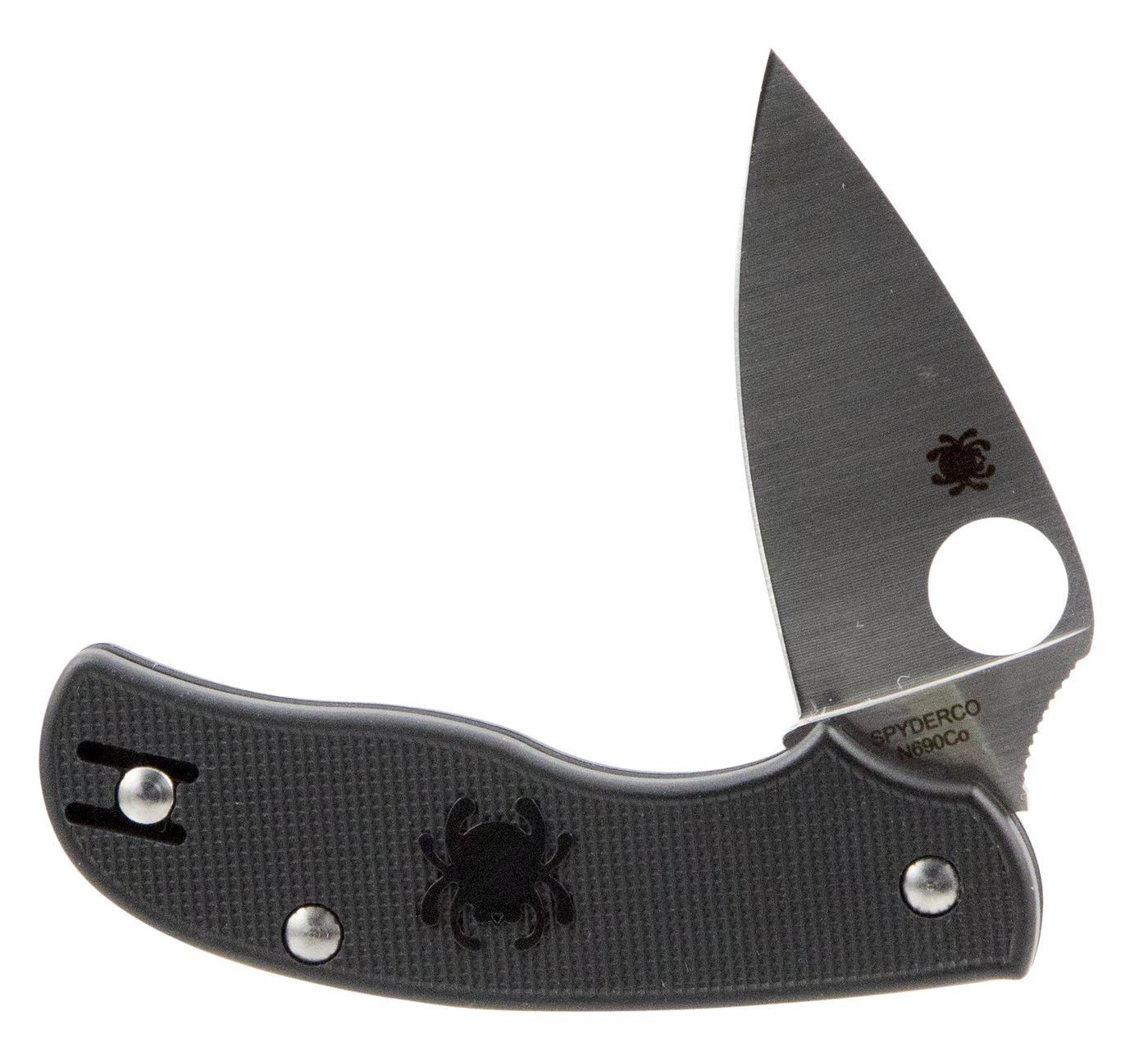 Spyderco Urban, Spy C127pbk        Urban Leaf Lgwt Pln Dp 2.61 Blk